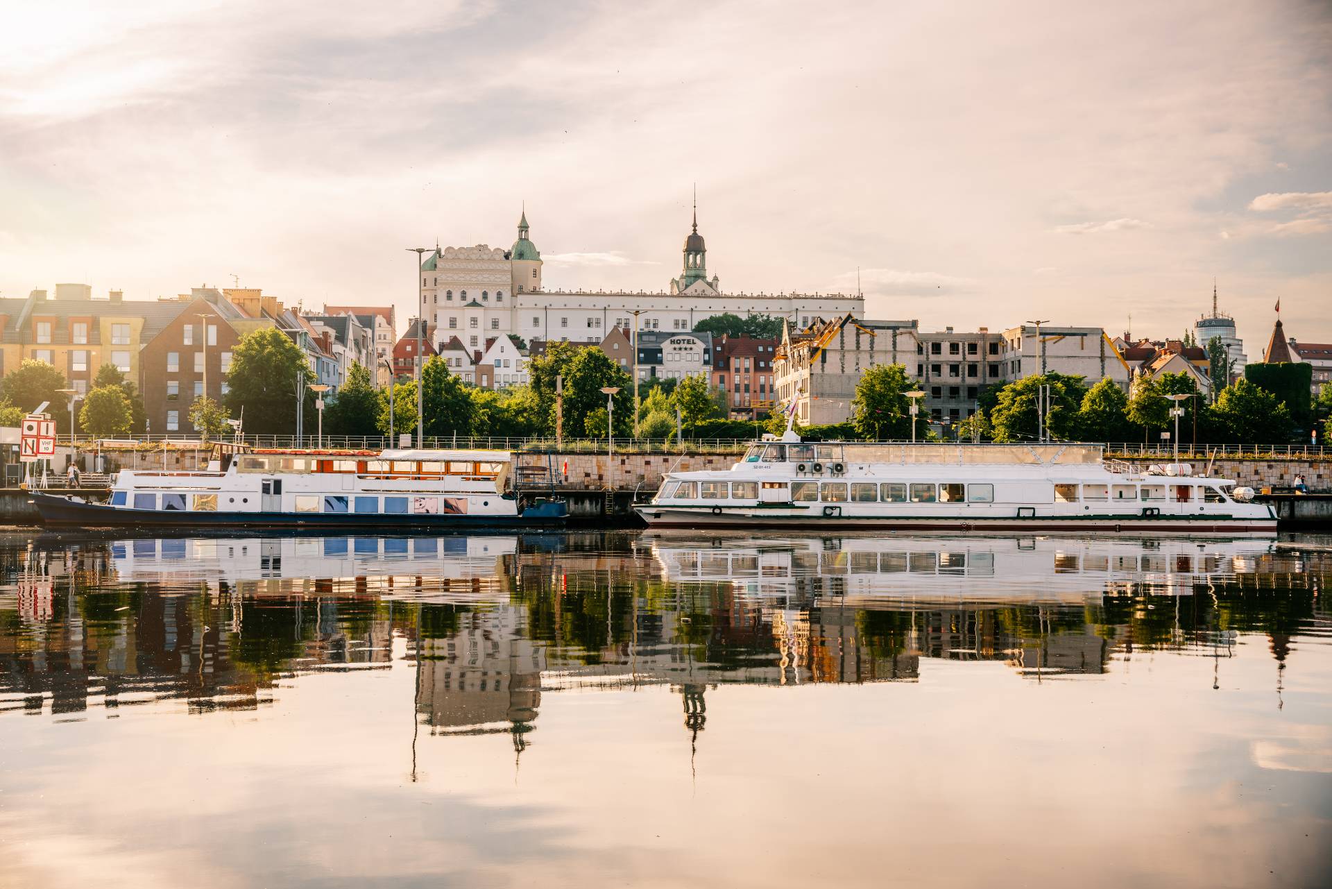 Statek w Szczecinie Odra Queen
